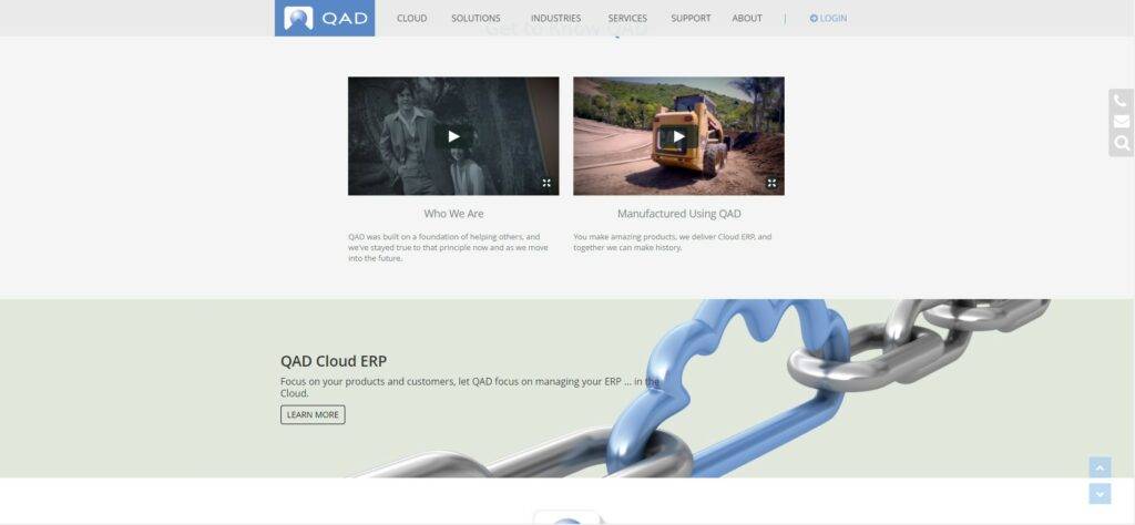 QAD - Website Project