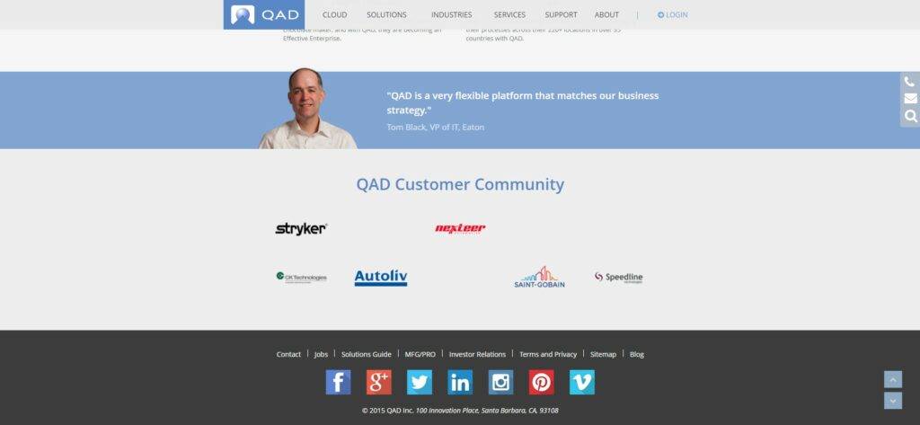 QAD - Website Project