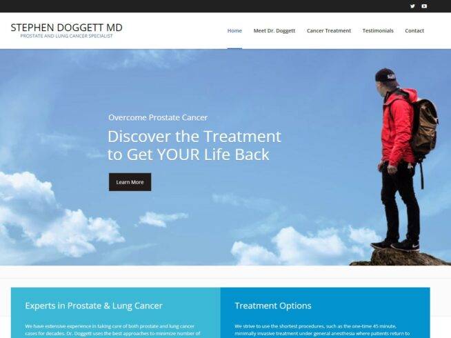 Stephen Doggett MD - Website Project